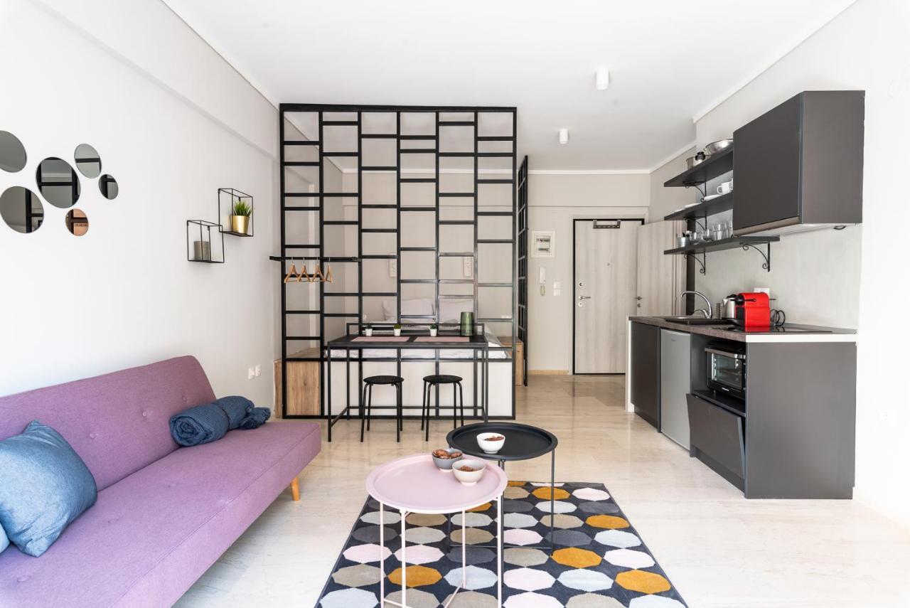 Modern Studio Close To Waterfront سالونيك المظهر الخارجي الصورة